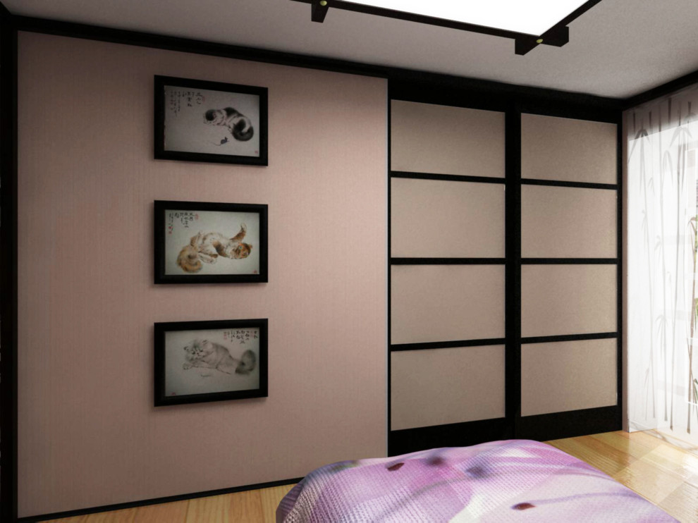 Квартира 51 кв.м. Шкаф-купе в спальне