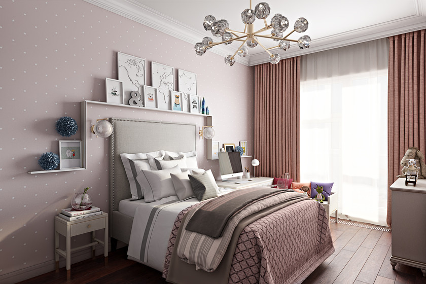 Классическая детская комната