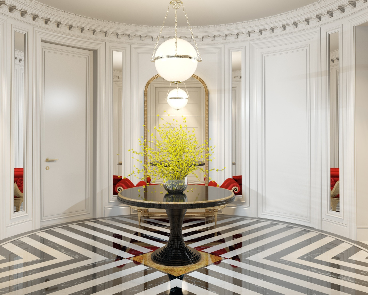 Квартира 260м2, ЖК Knightsbridge Москва