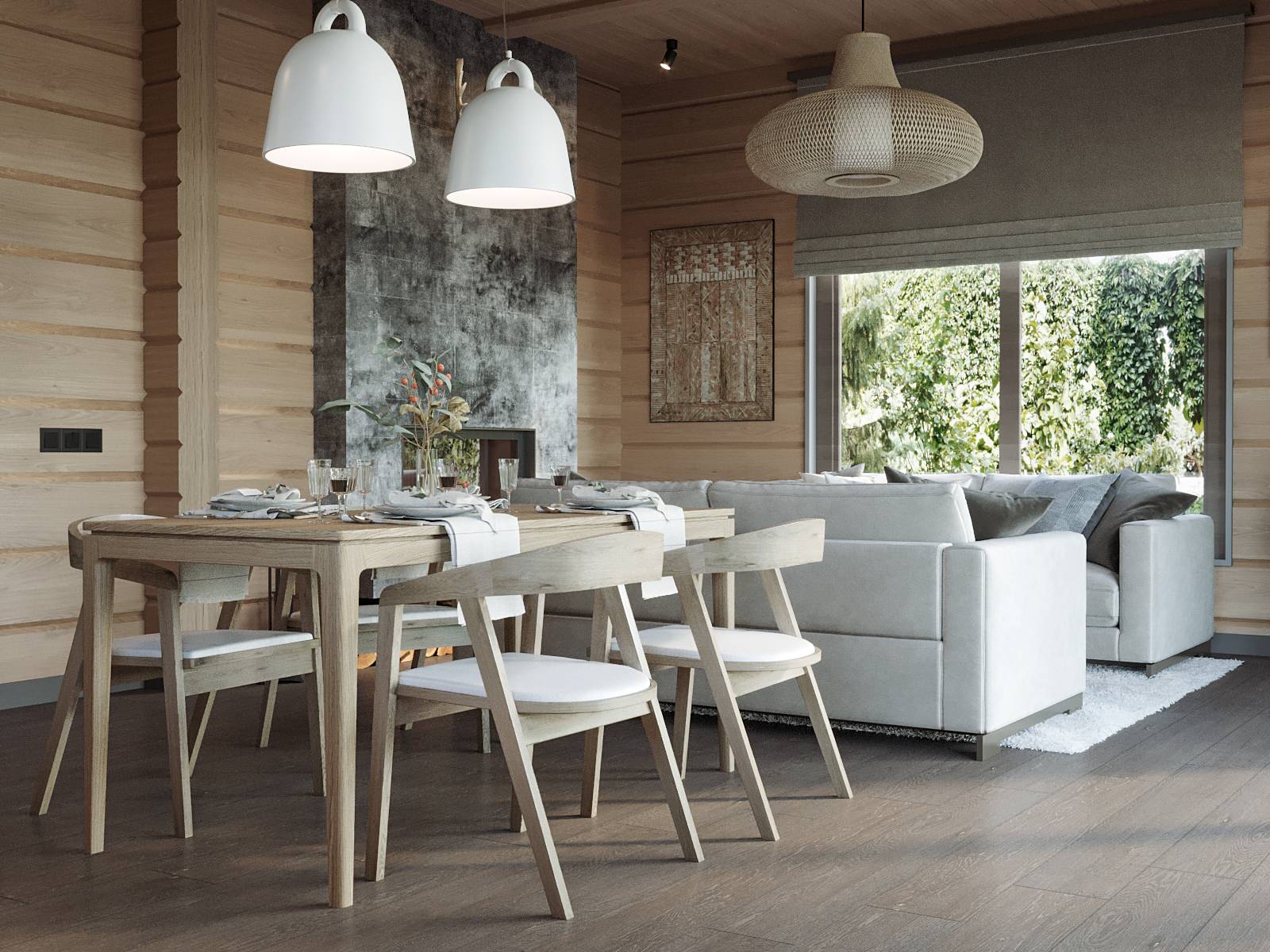 Баня в реликтовом поселке Ёлки