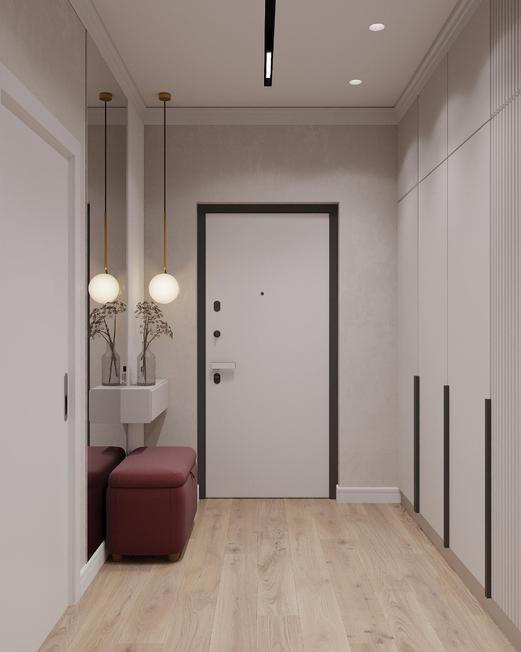 Дизайн 3-х комнатной квартиры в ЖК ГАЛАКТИКА PRO