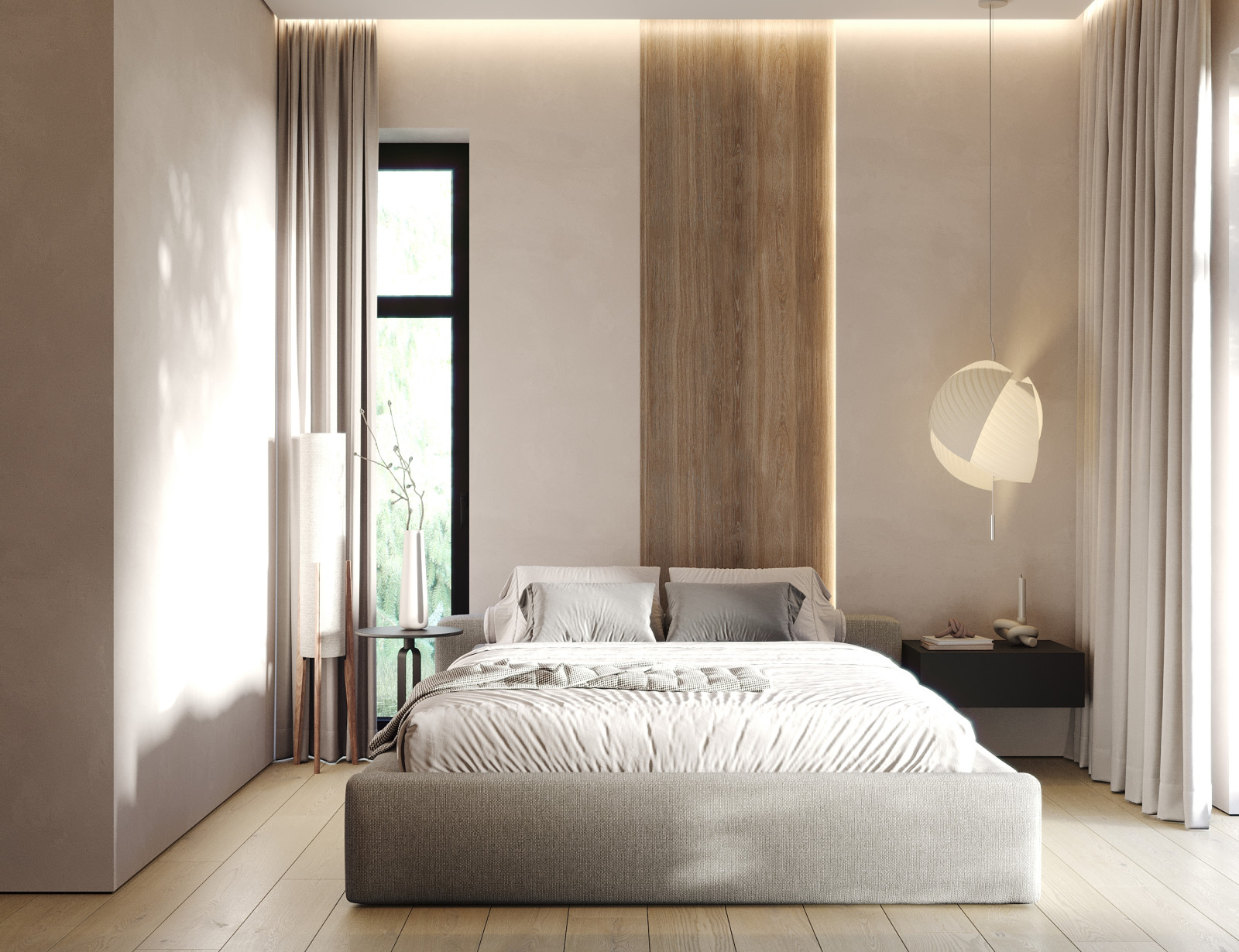 Современный одноэтажный дом площадью в 300 м.кв.