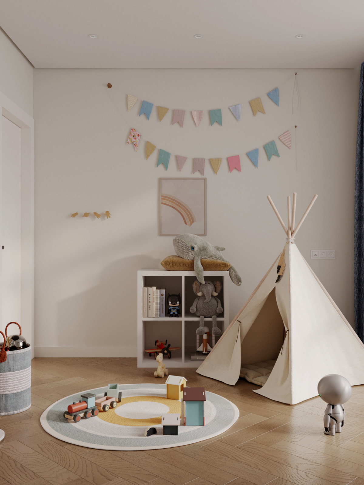 Трехкомнатная квартира в городе Дубнаа