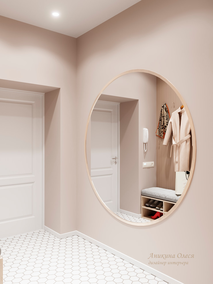 Светлый интерьер 3-к ул. М.Цветаевой, д. 11 Томск