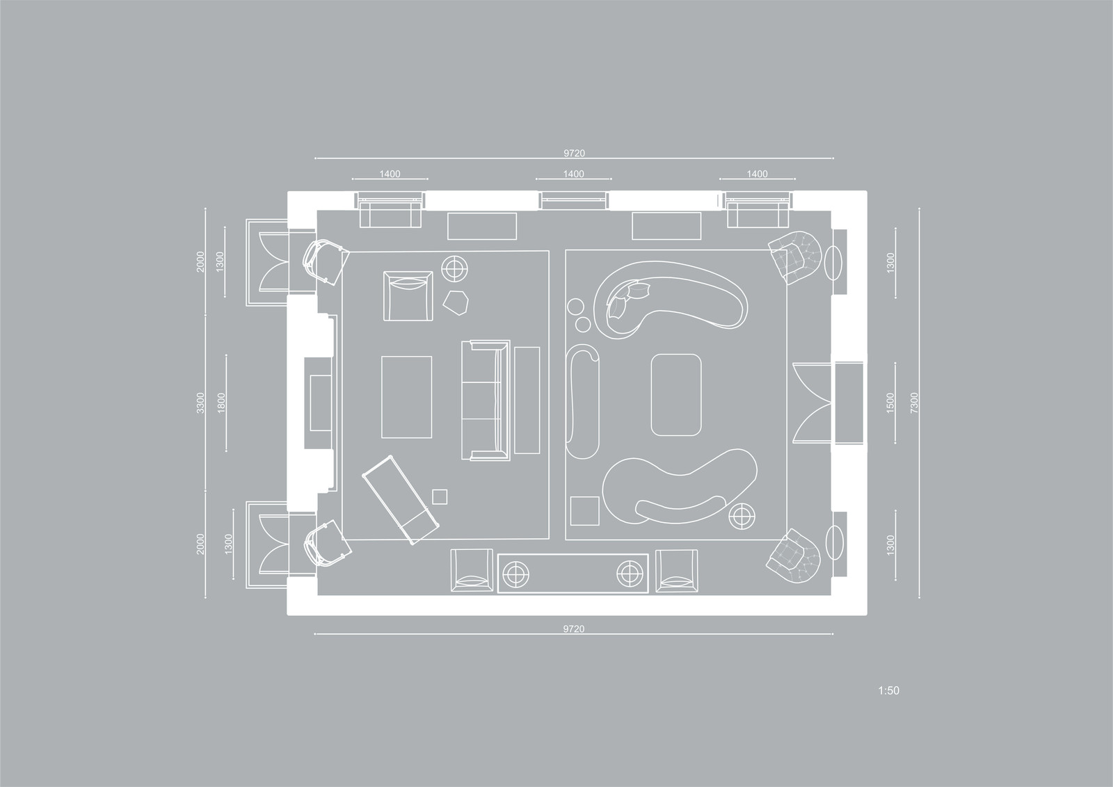 Дизайн-проект гостевой комнаты