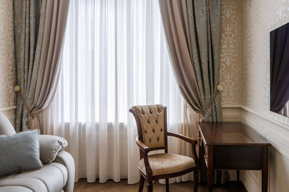 Дизайн и ремонт квартиры на 1ой Тверской-Ямской улице — Игра в классику