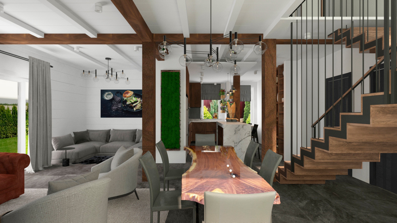 Деревянный дом в Егорьевске