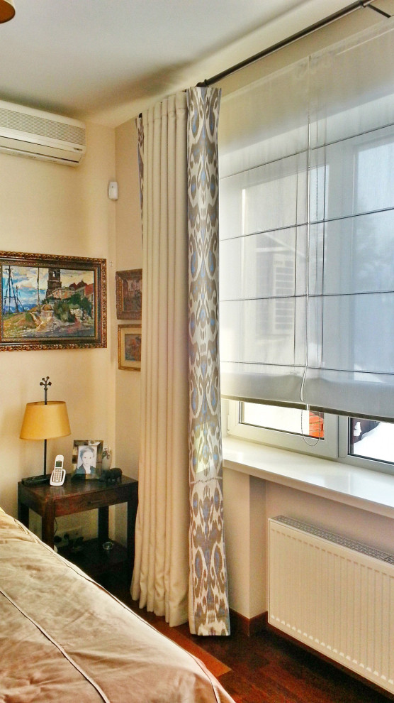 Римские шторы в разных проектах