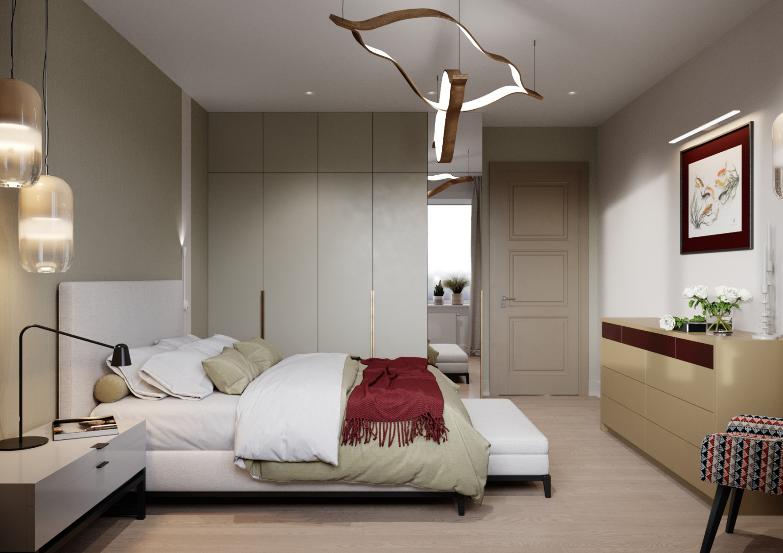 Квартира для семьи друзей.