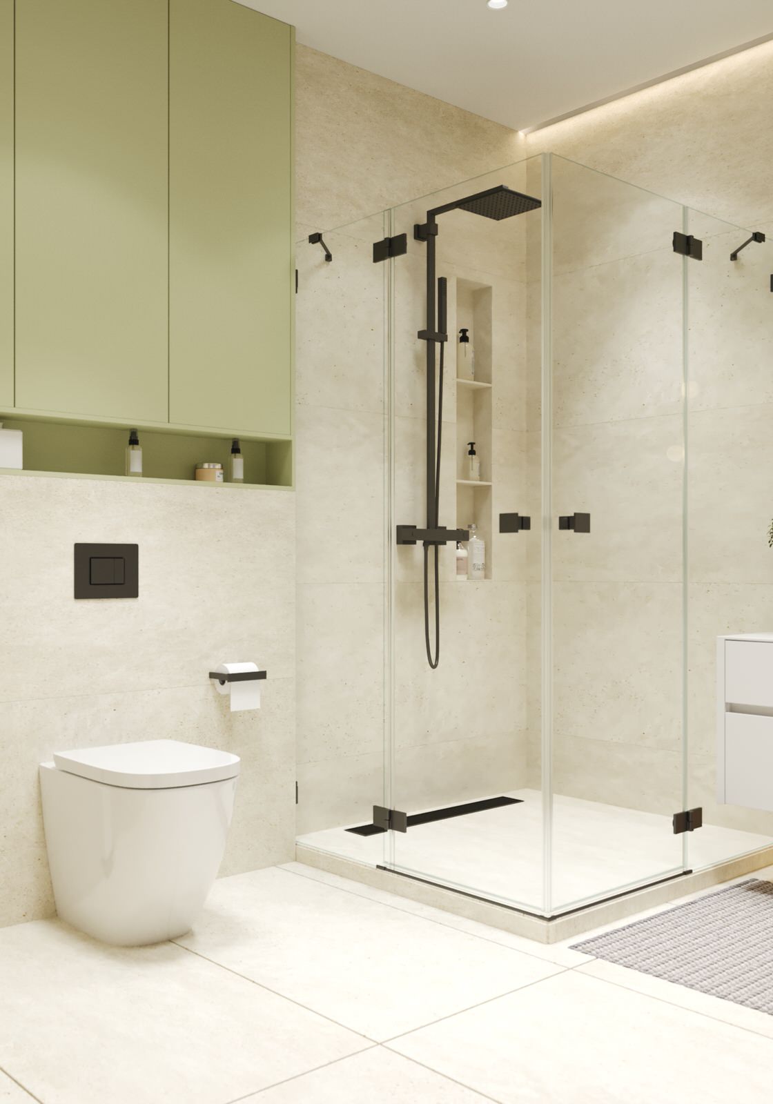 Санузел неоклассика