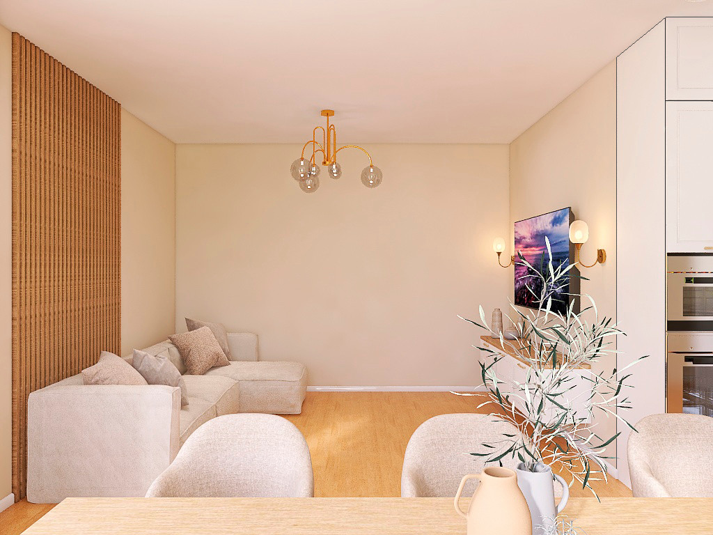 Кухня-гостиная в бане