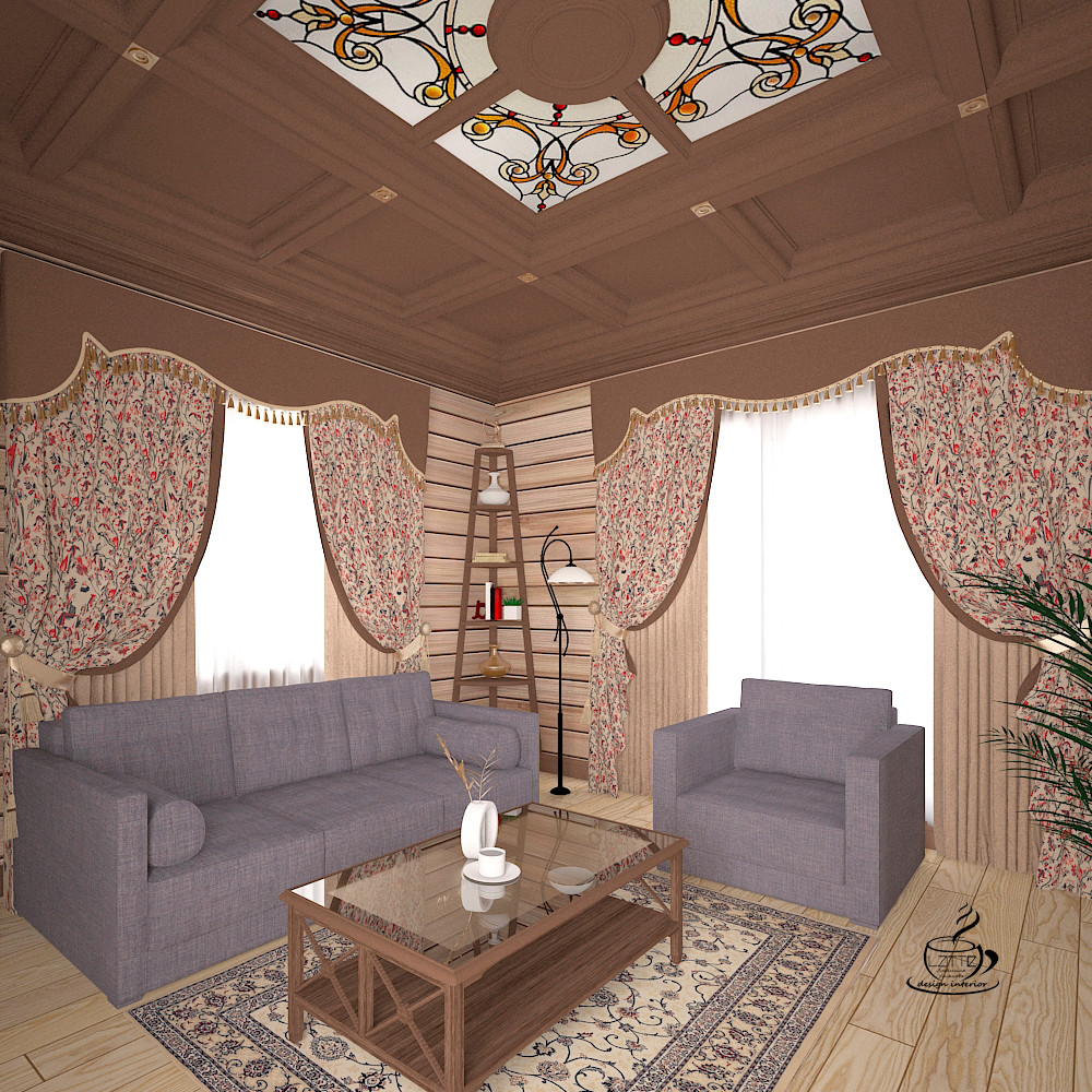 Обложка проекта: Комната для гостей. Стиль кантри