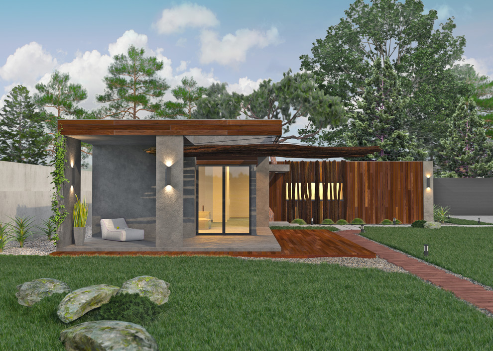 Загородный дом в современном стиле – 160,4 кв.м.