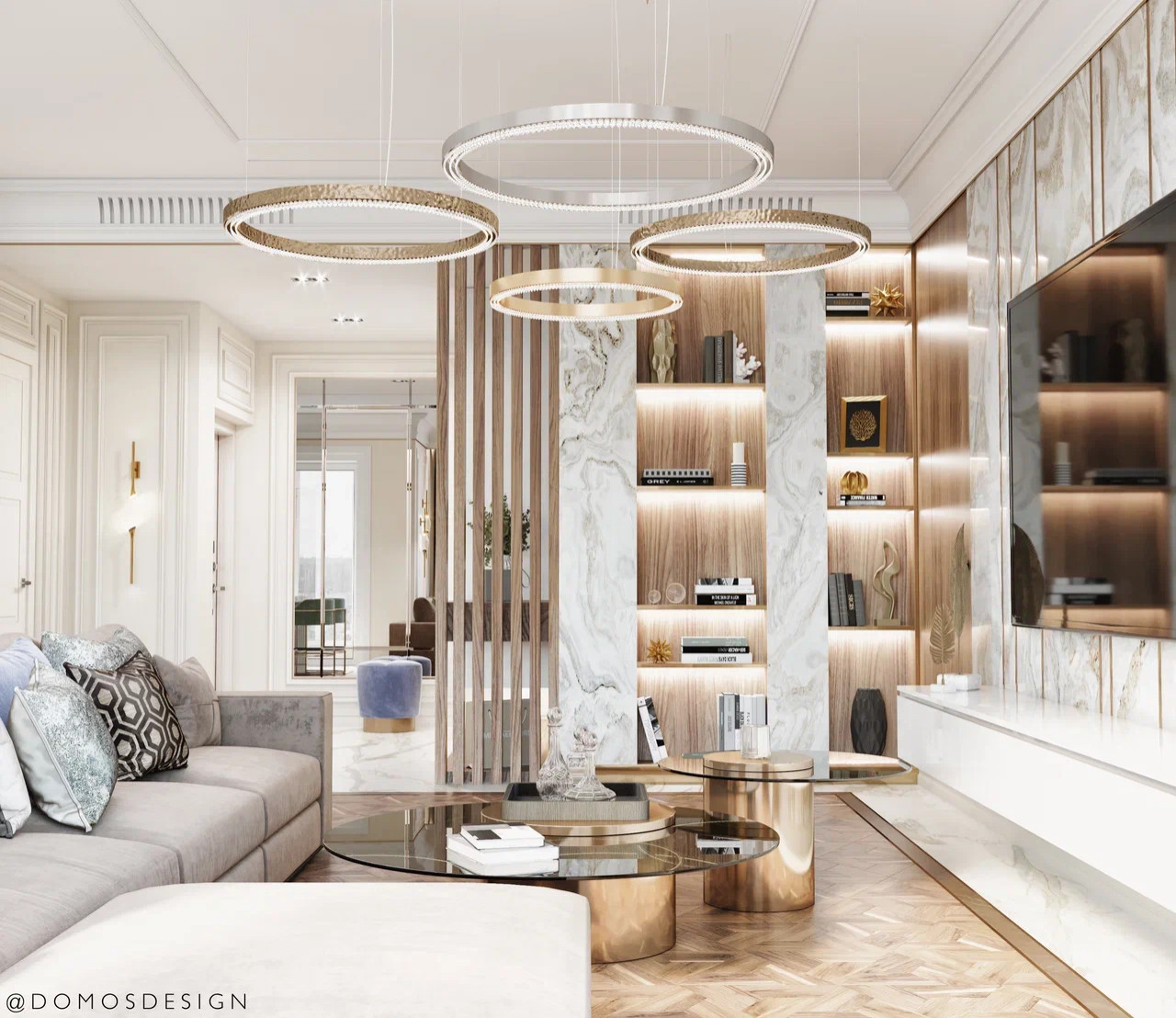 ЖК Red Side. Квартира в нежных оттенках 80 кв.м