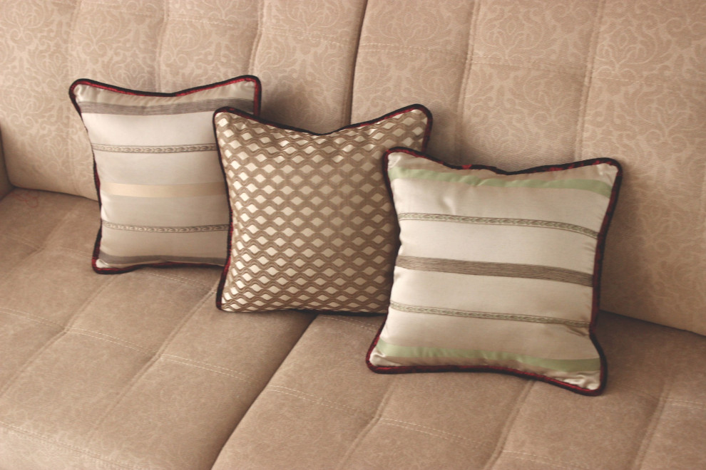 Текстильное оформление квартиры студии в Москве