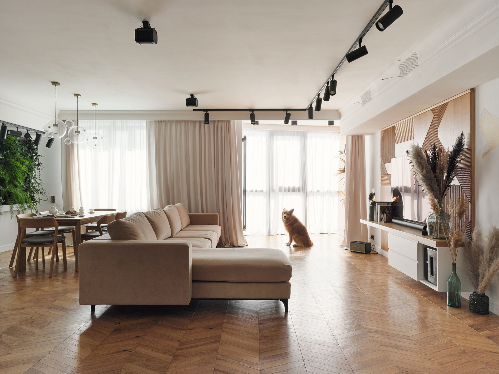 Реализация дизайн-проекта и ремонта под ключ квартиры в ЖК ‘Академ Парк’