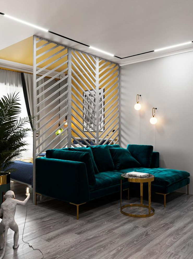 яркий интерьер для web дизайнера