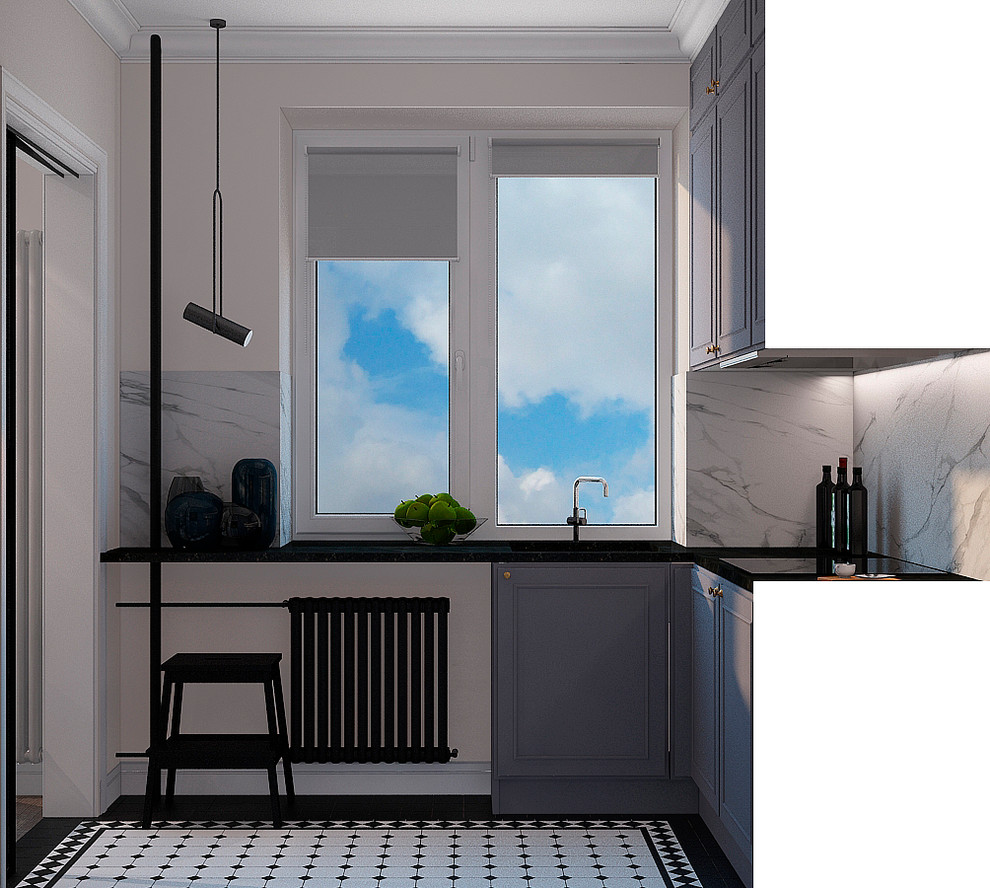 Двухкомнатная квартира 42.4кв.м.