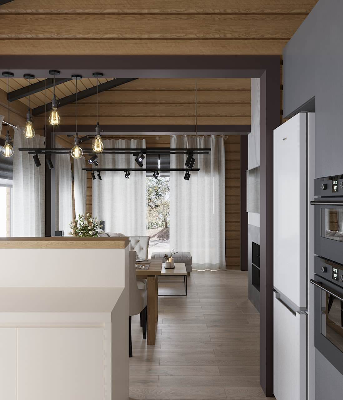 Дизайн проект дома бани