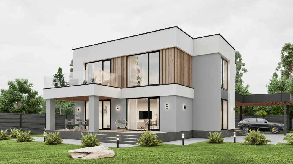 Обложка проекта: ПРОЕКТ 450 I 228м²