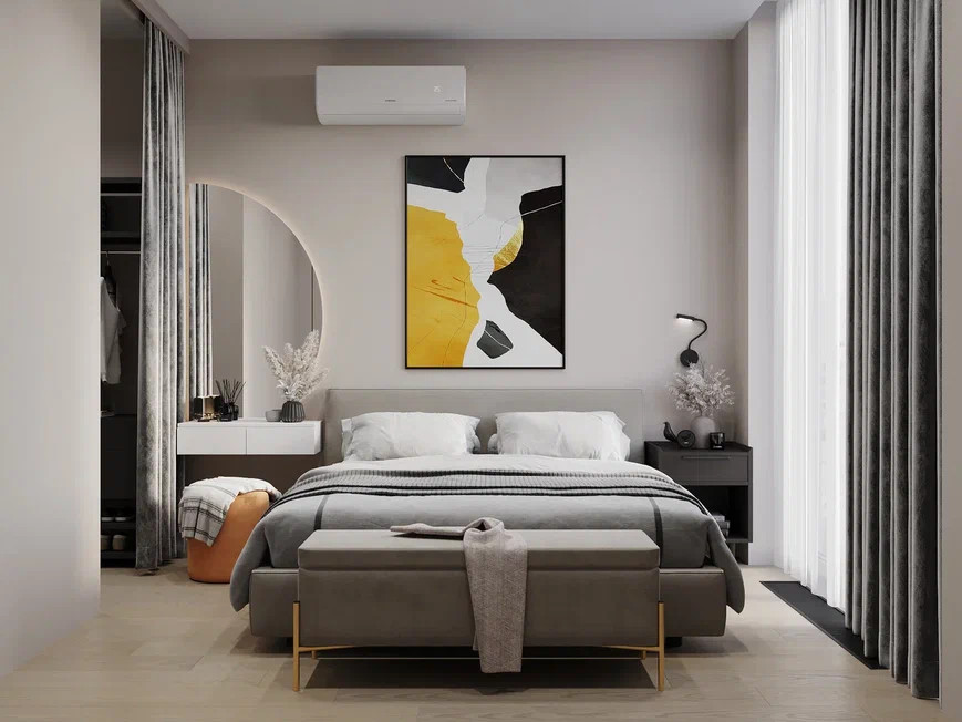 Красивая квартира эконом класса в современном стиле