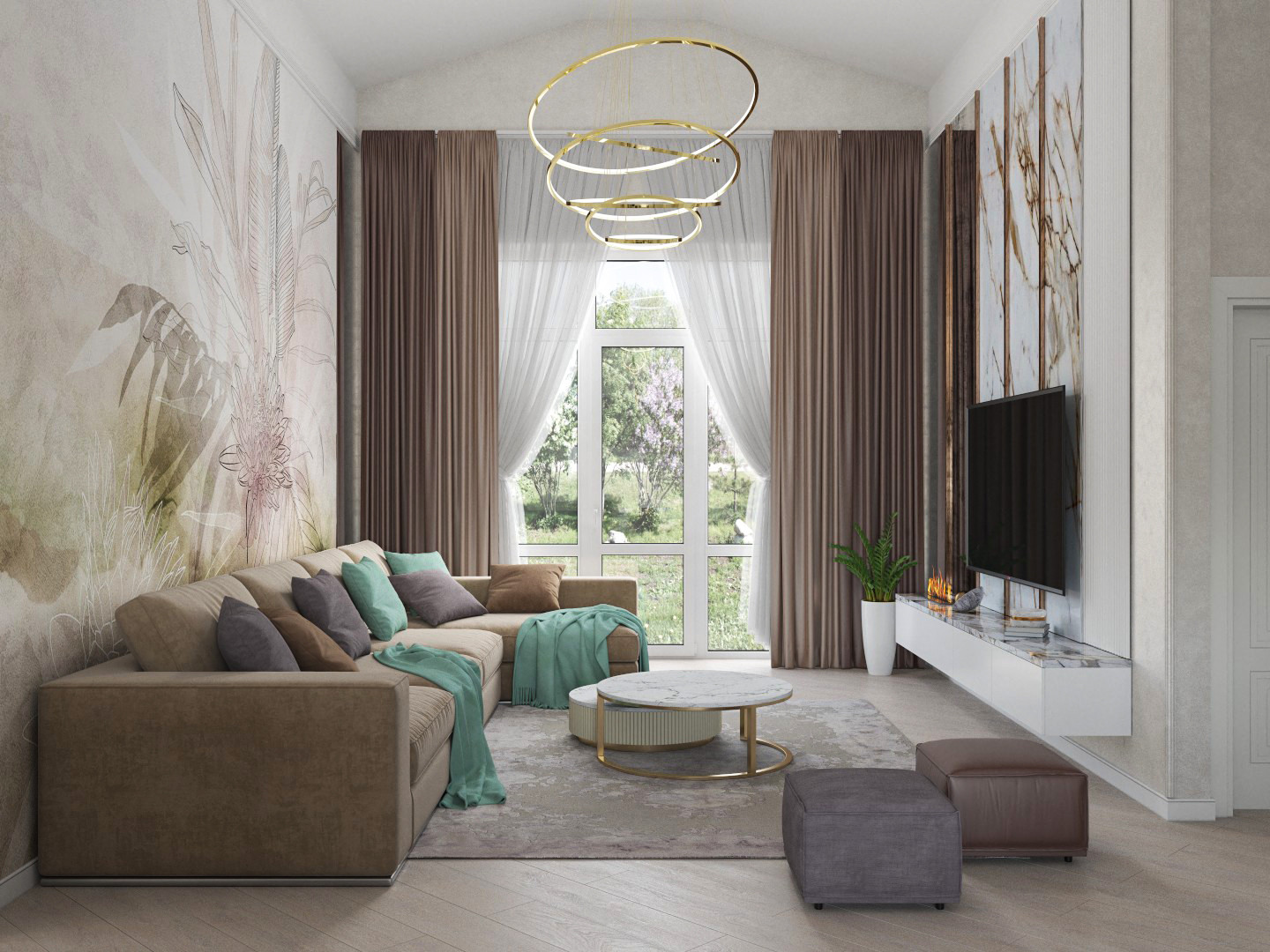 Обложка проекта: Загородный дом с выходом на террасу