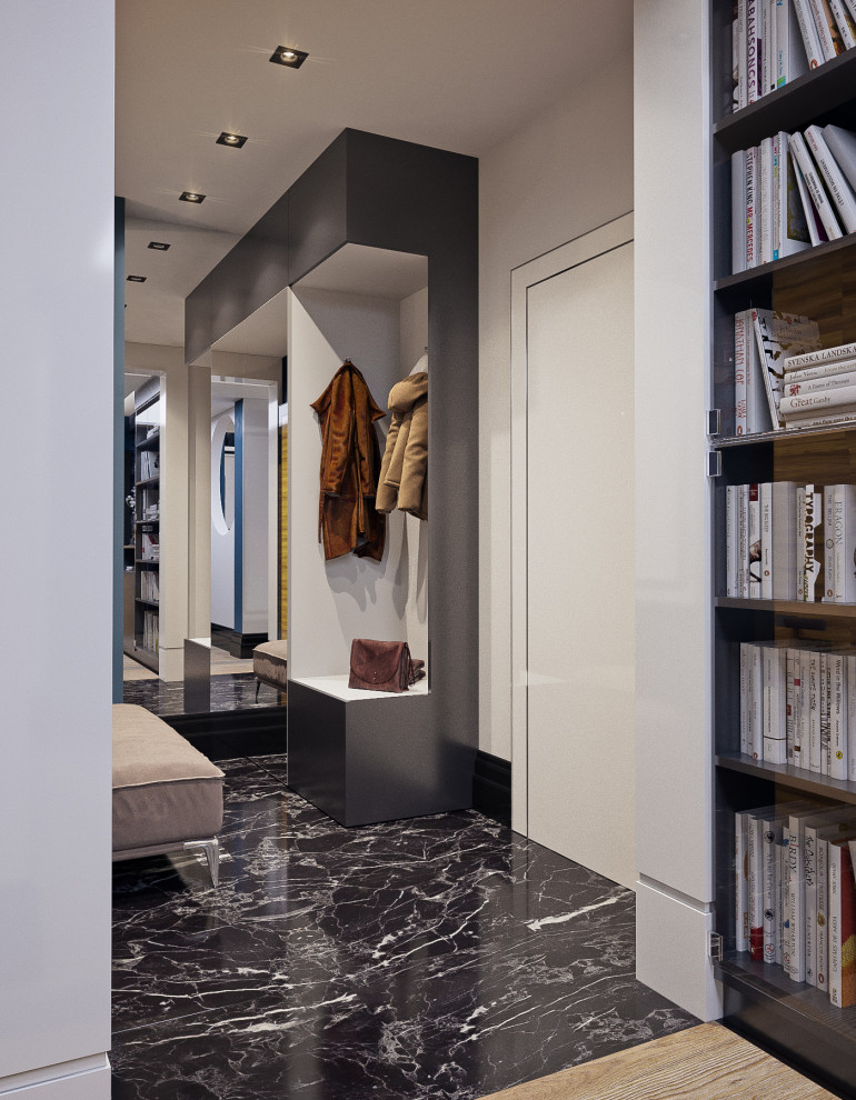 Завершенный проект квартиры на улице Турку, Санкт-Петербург, 140 м.кв.