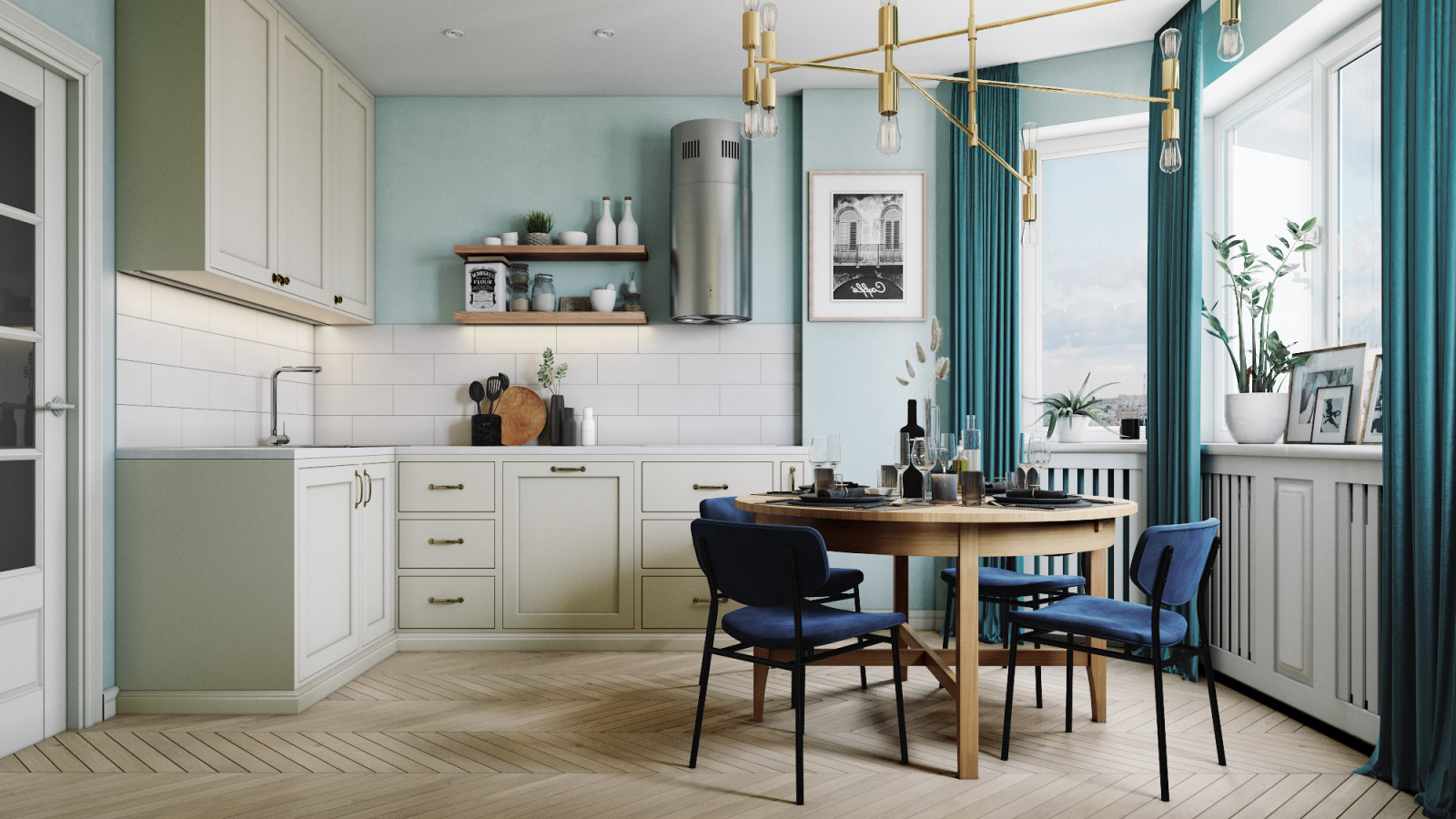 В ярком цвете