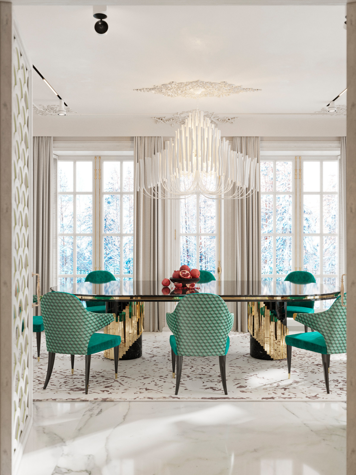 Проект элитного дома. Коттеджный поселок "Резиденции Бенилюкс" в Подмосковье.