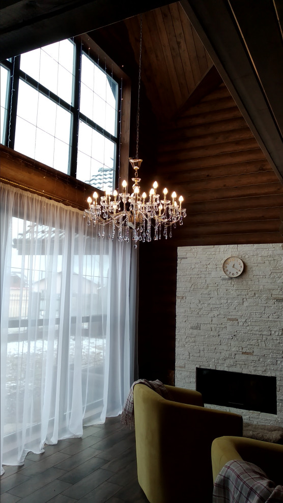 Ретро проводка в загородном коттедже