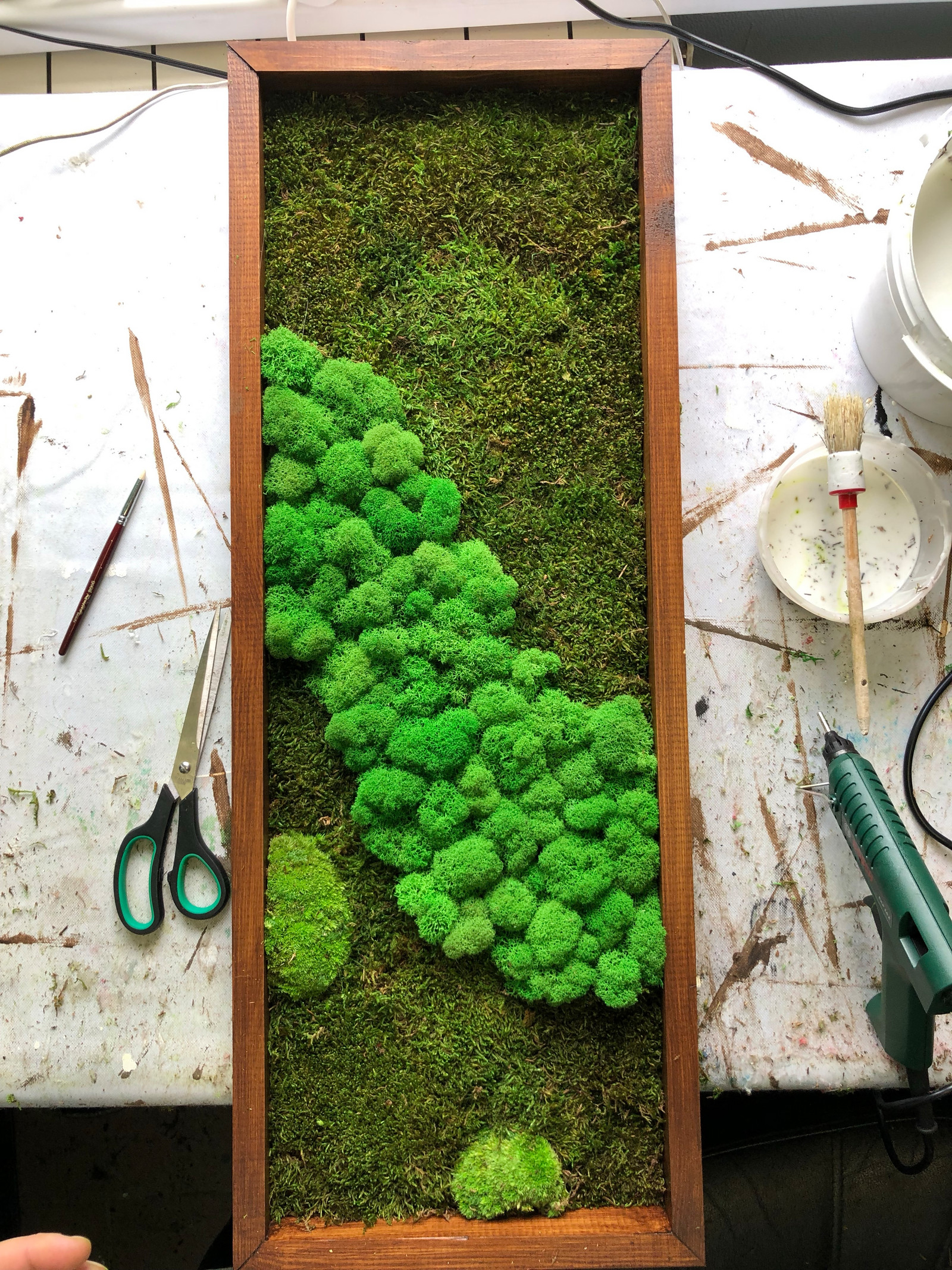 Обложка проекта: 3-х модульная картина "Forest Three"