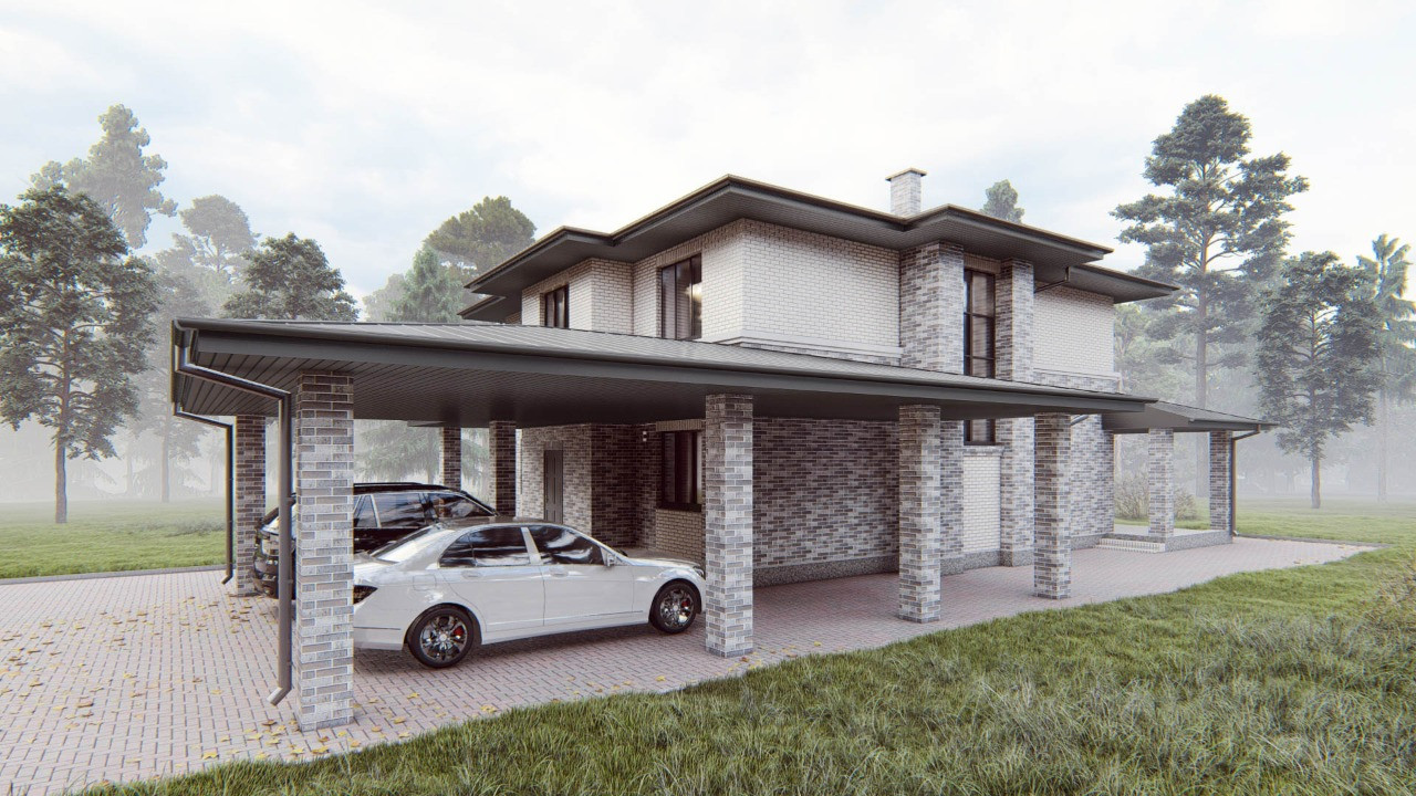 Проект индивидуального дома в Валуево