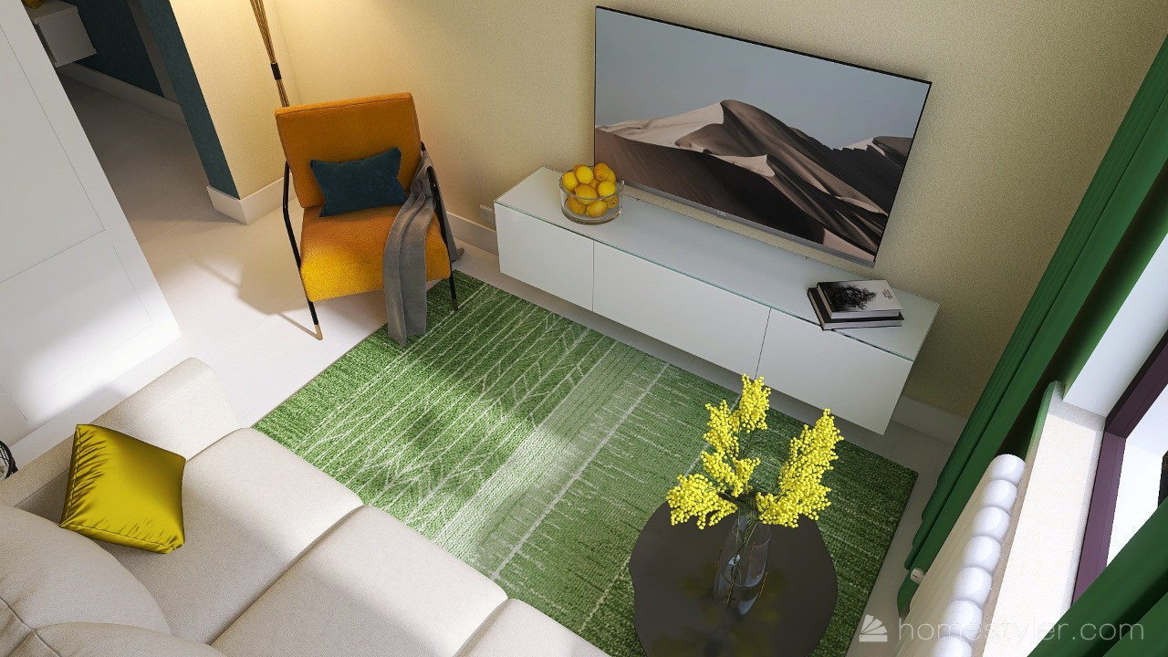 Крошечная, но очень уютная квартира 23 м2