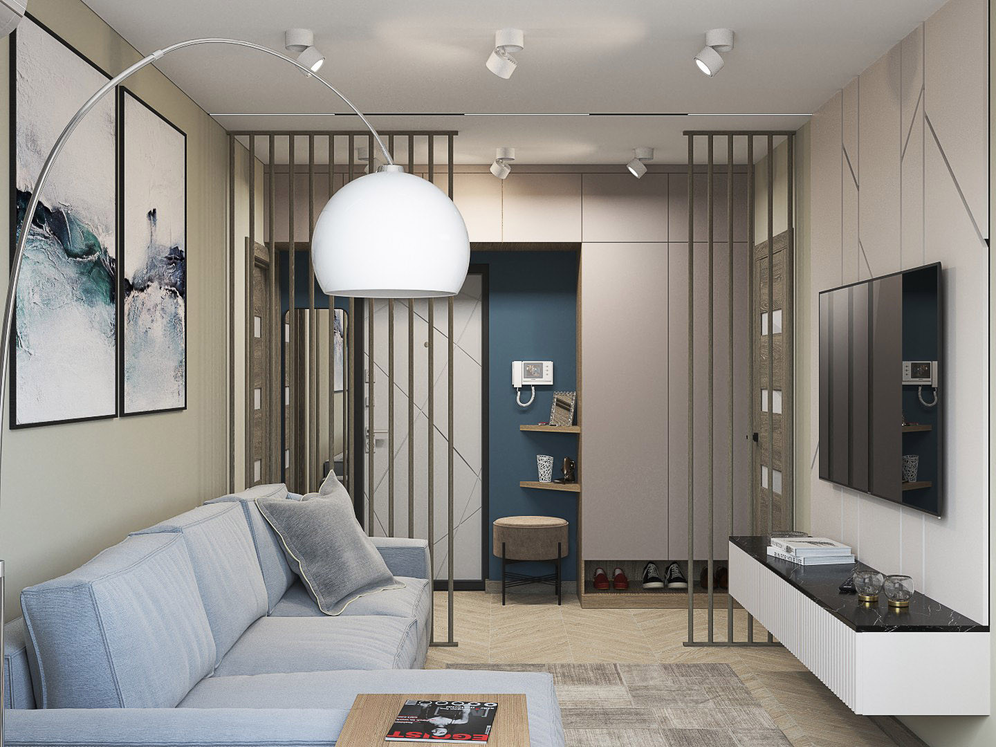 2-х комнатная квартира до реконструкции и после