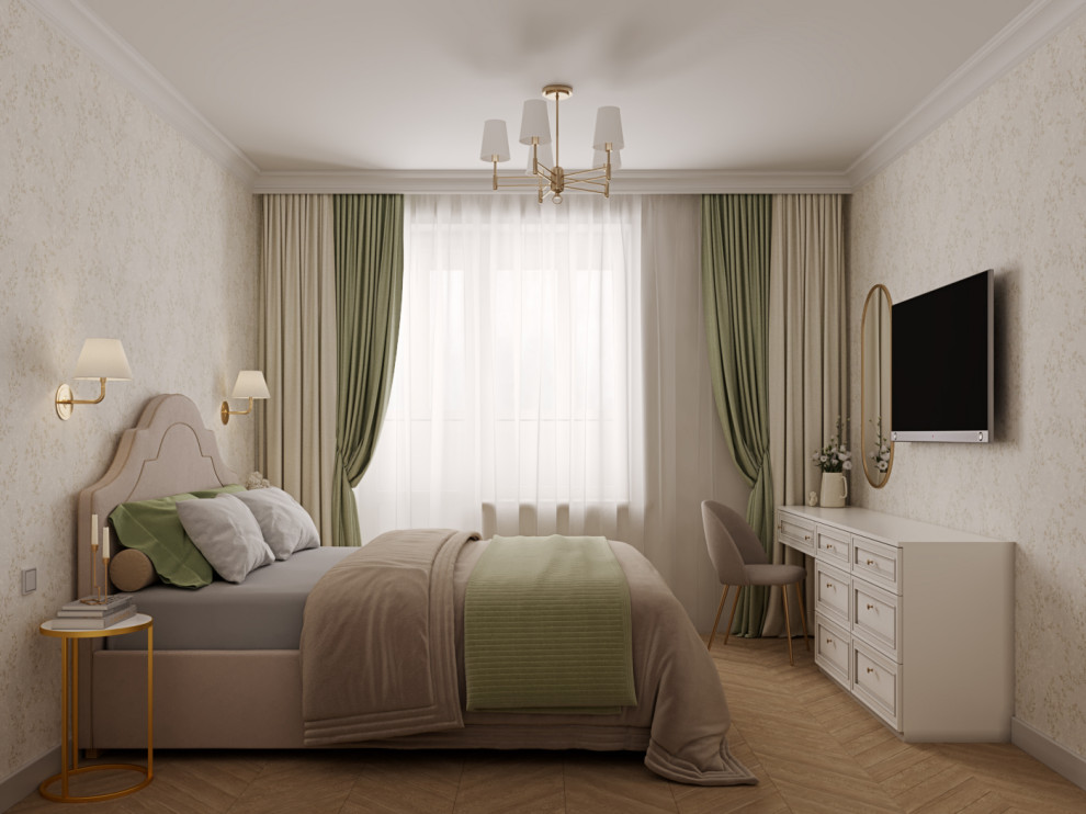 Квартира с камином. ЖК ""Лесная поляна"