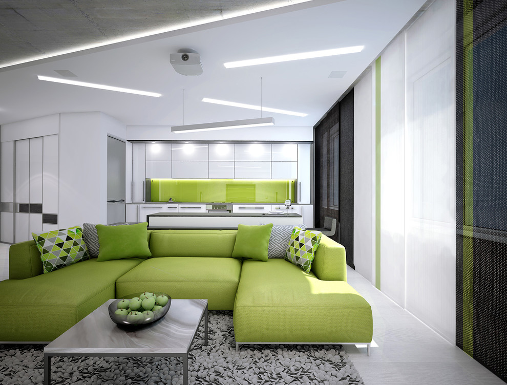 Обложка проекта: Проект квартиры в современном стиле