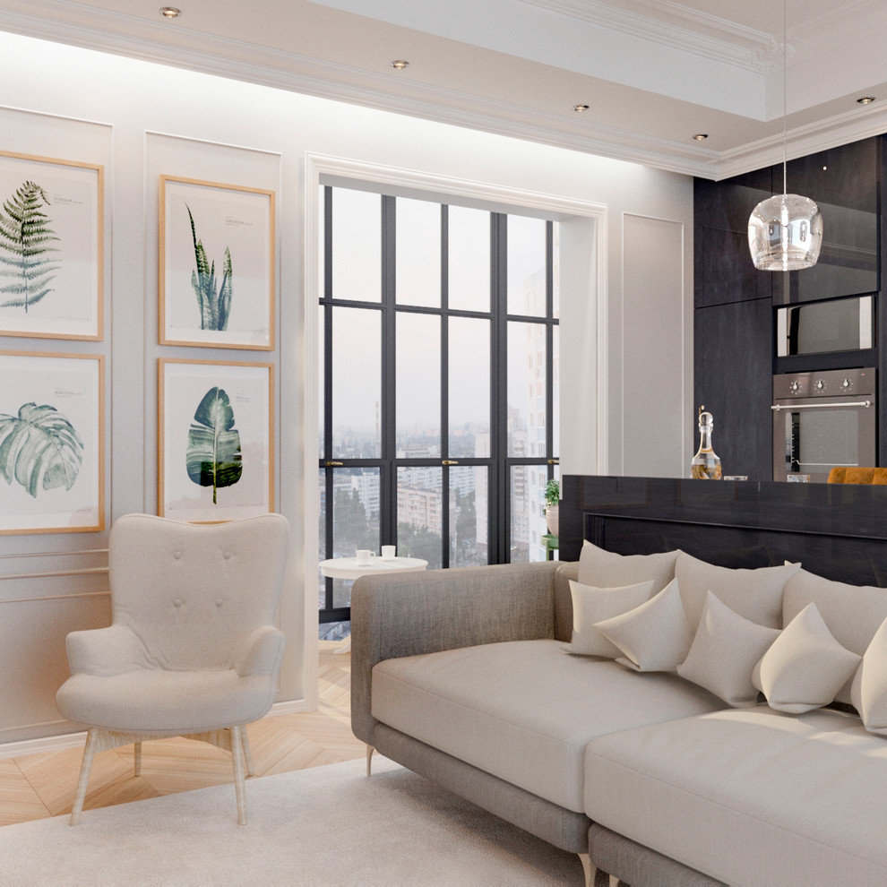 Обложка проекта: Квартира-студия в г.Киев.