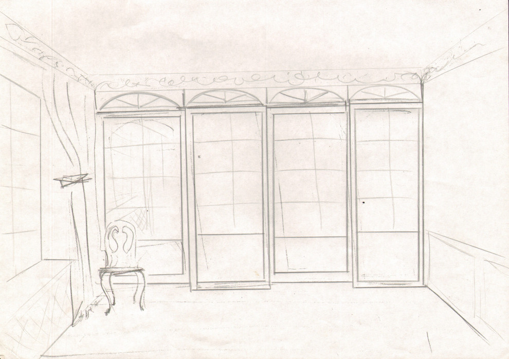 Английский колониальный. Дизайн-проект квартиры в историческом доме 1890 года на