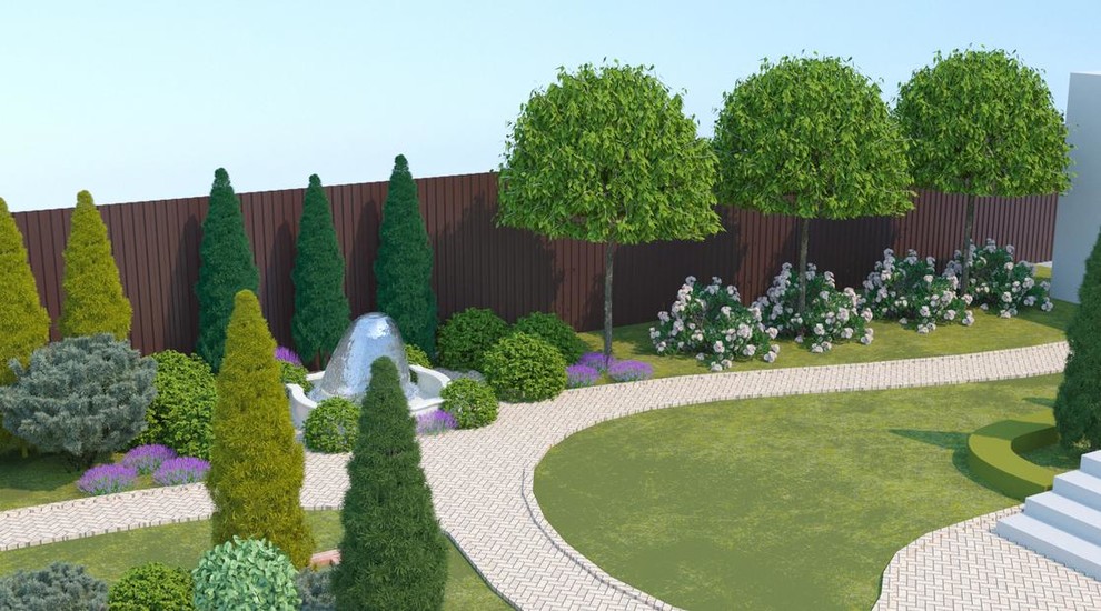 «Сад в средиземноморском стиле»