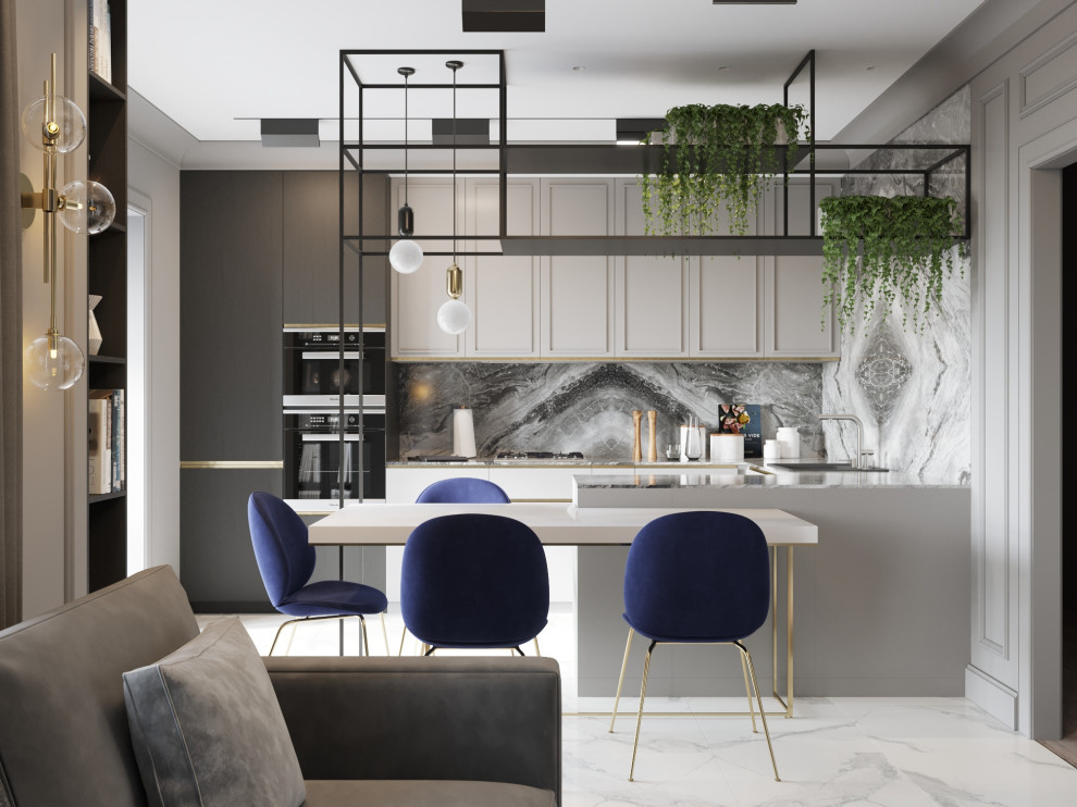 Обложка проекта: YARCHALLY квартира 76 кв.м.