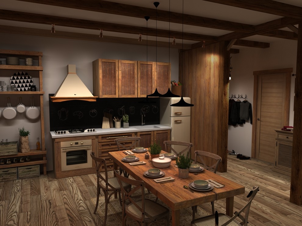 Дизайн проект интерьера загородного дома в стиле Шале