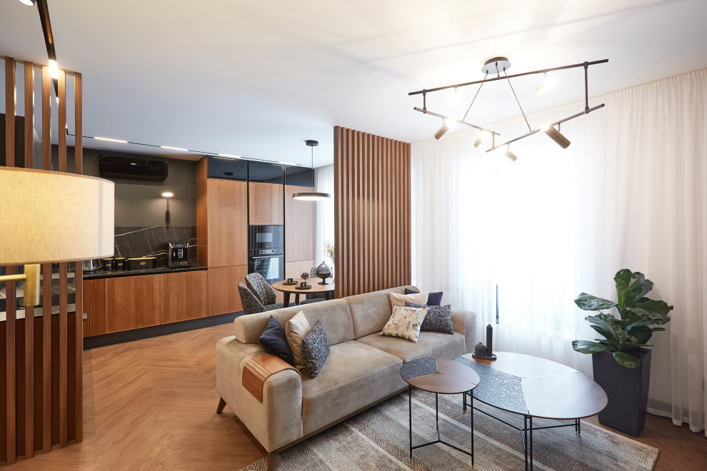 Квартира в природных тонах