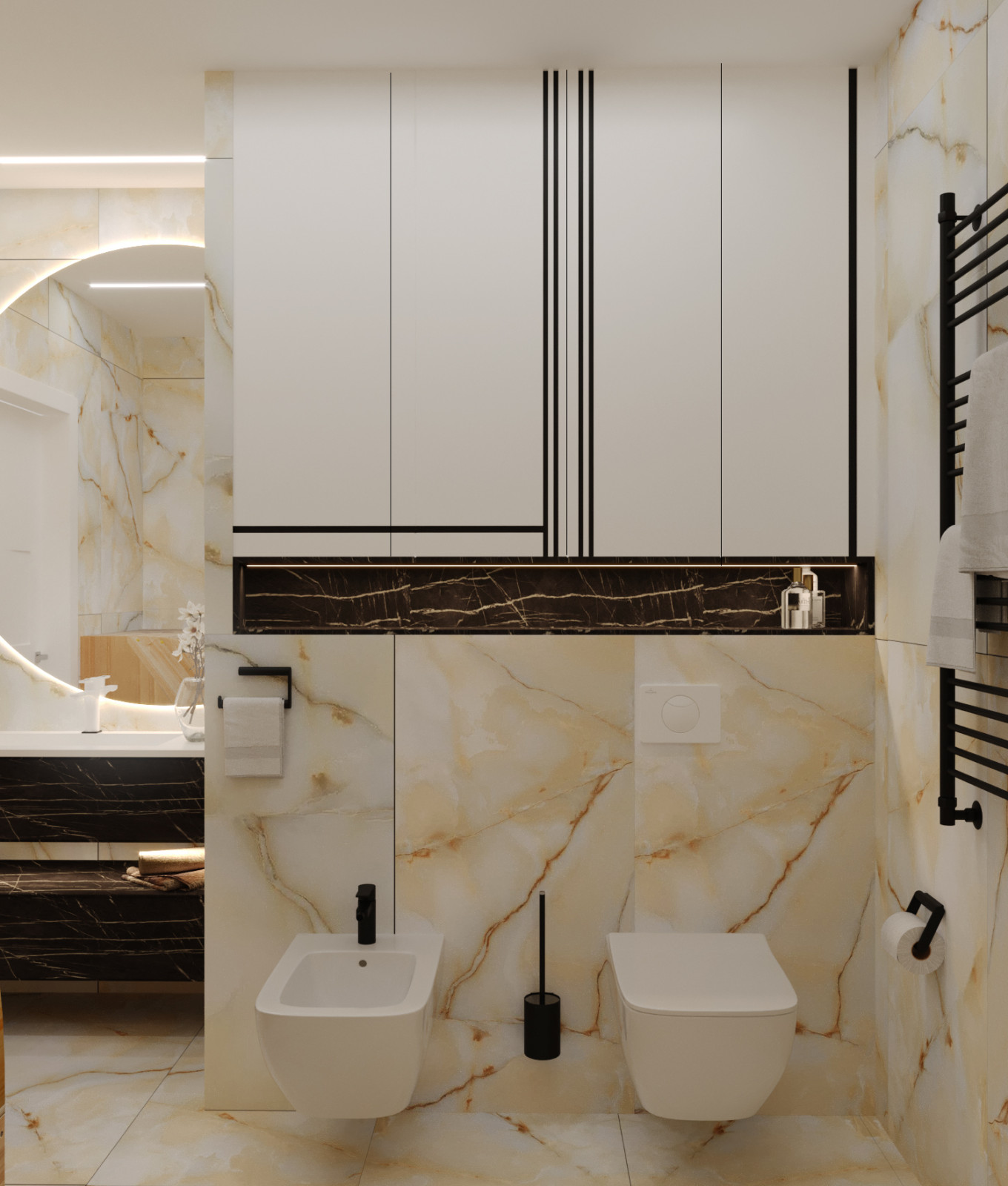 Black&White, проект квартиры