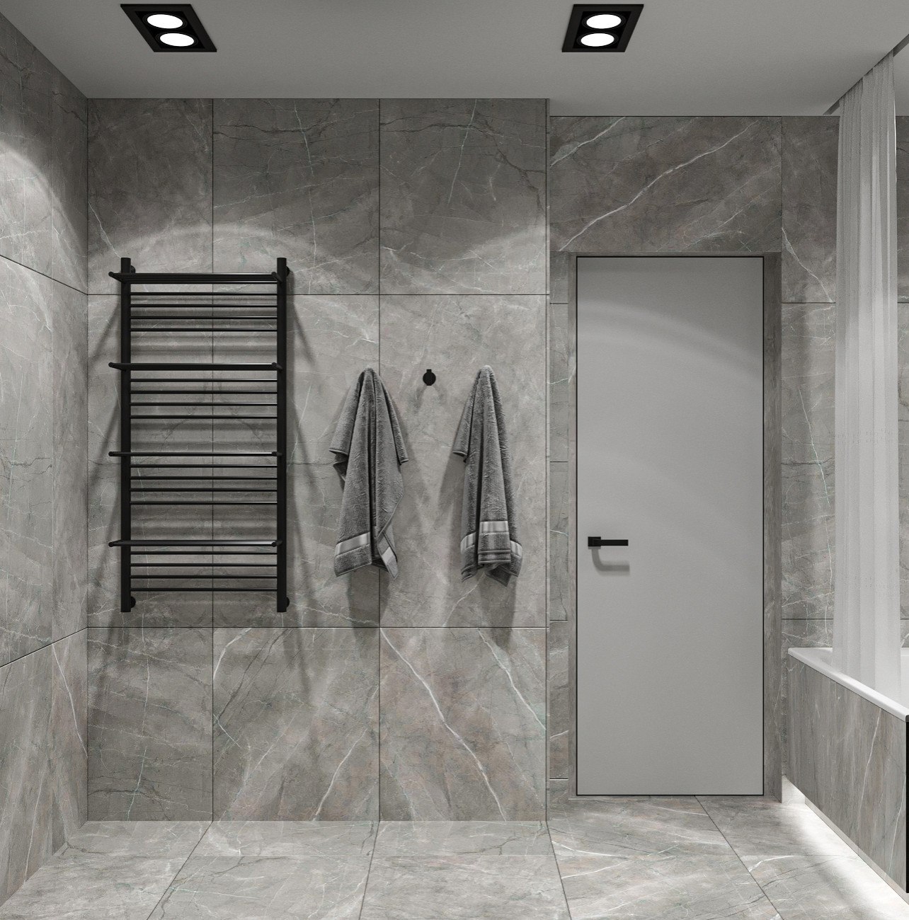 Минималистичная квартира с перетекающими гармоничными пространствами.