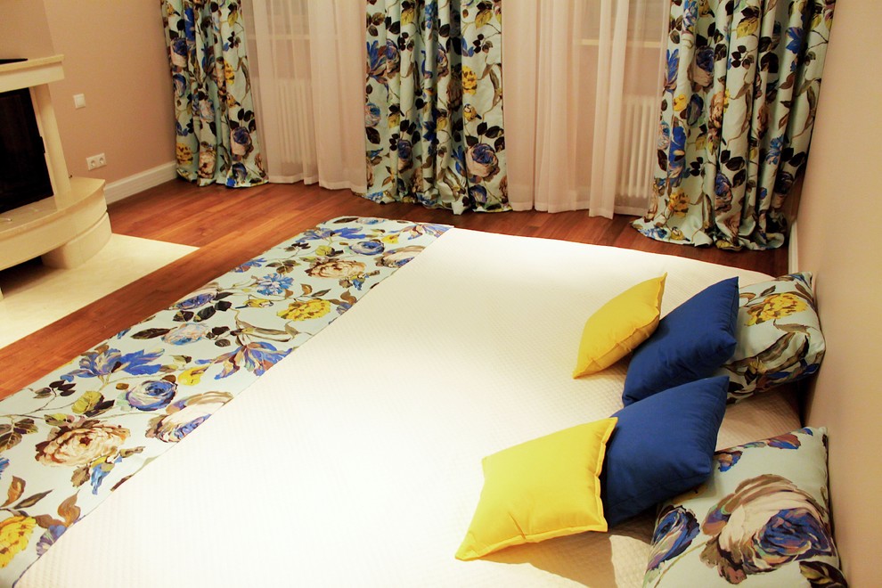 Текстиль в загородном доме