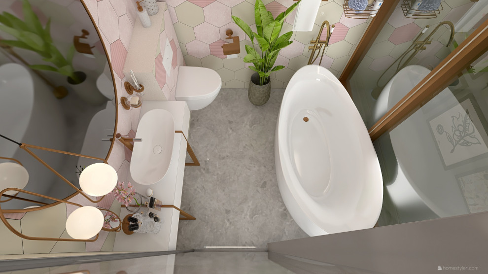 Обложка проекта: двухкомнатная квартира г. Москва