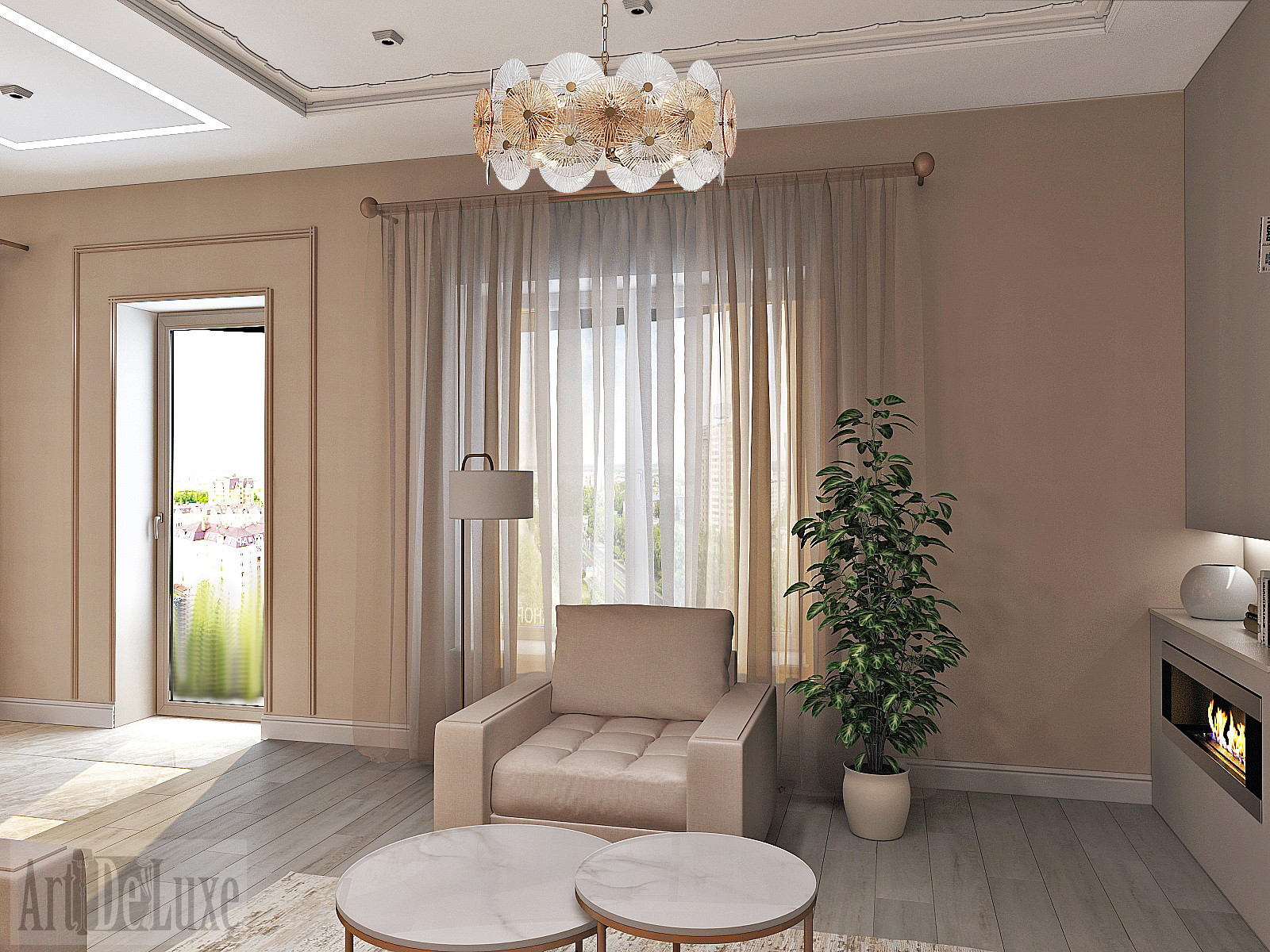 Гостиная, Усадьба Аэропорт