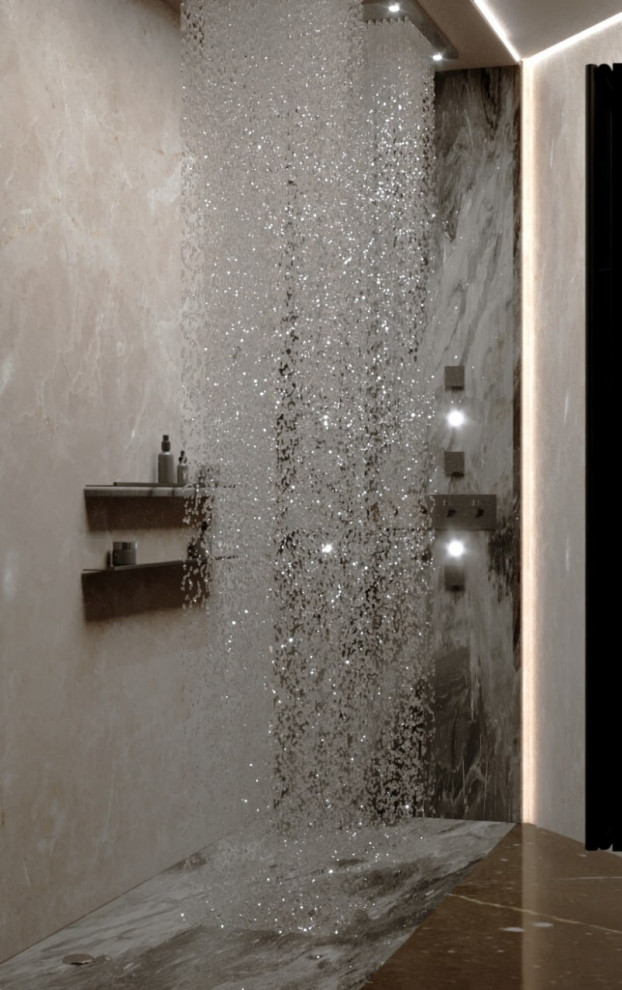 Дизайн-проект дома (420 м2) в стиле нео-модерн