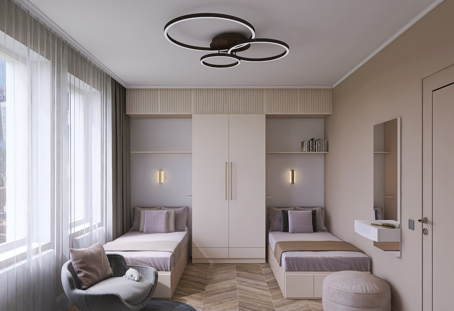 Проект для семейной пары с детьми подростками