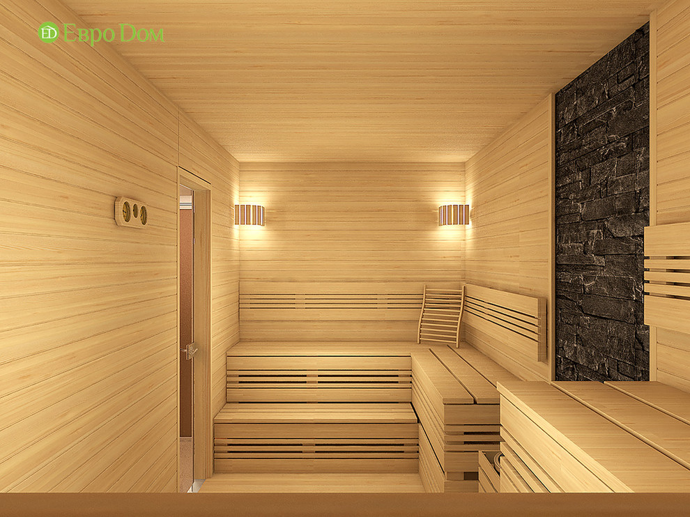 Дизайн интерьера коттеджа 490 кв. м в современном стиле